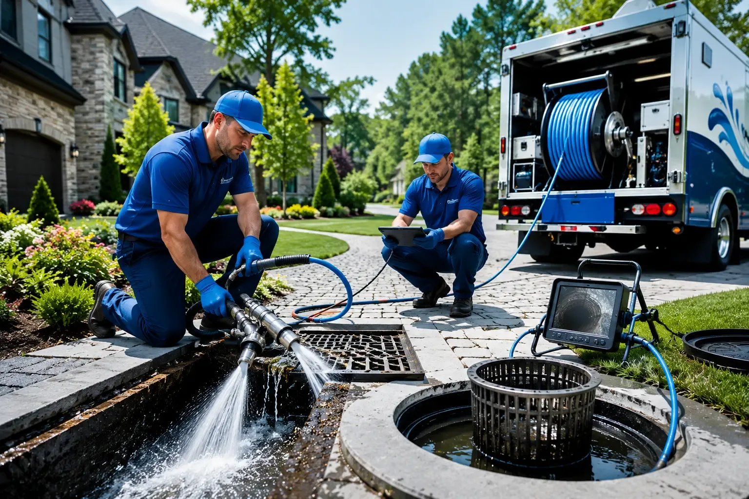 Local outdoor drain cleaning professionals in Hartford, WV