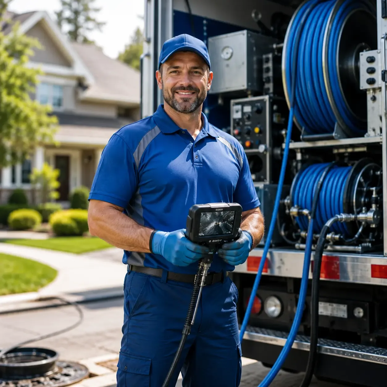 Local outdoor drain cleaning specialists in Hartford, WV